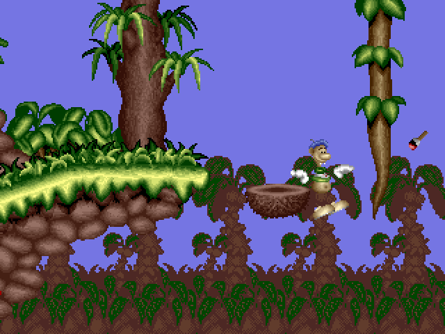 Willie's Adventures [Falcon030] atari screenshot